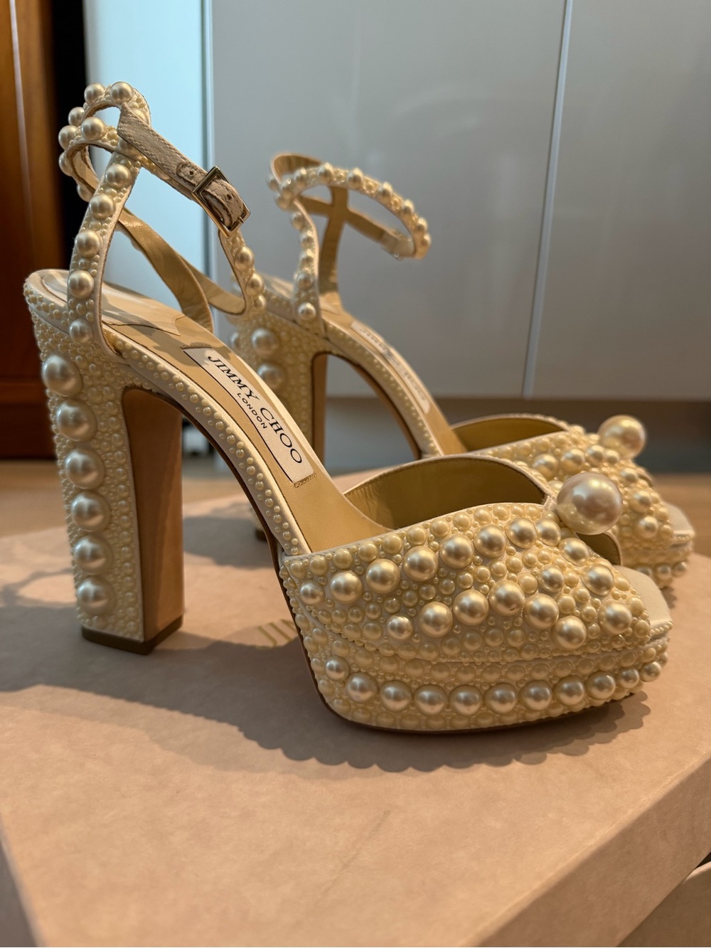 Jimmy Choo Sacaria Platform 120 - Picture 3 of 13